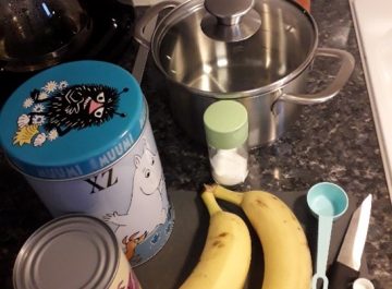 Bananer i kokosmjölk featured image